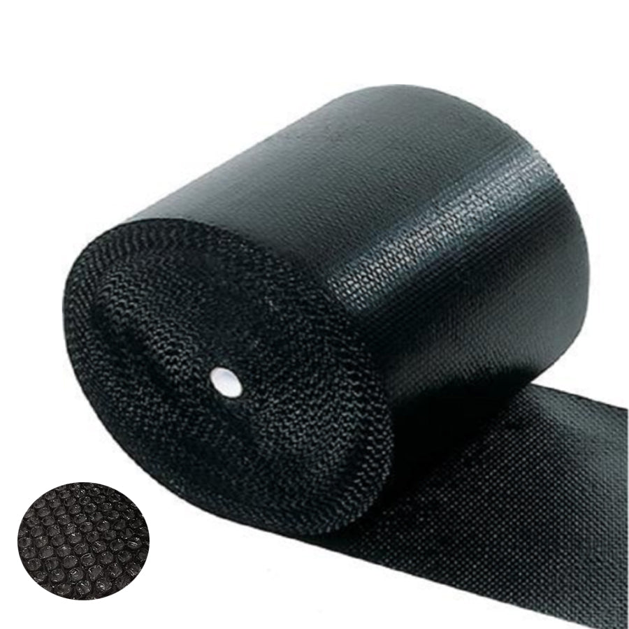 20" X 100M BUBBLEWRAP CLEAR | BLACK | VERMATEX (HALF)
