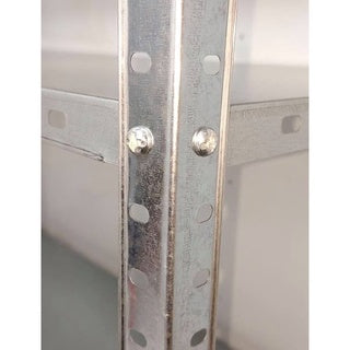 GALVANIZED SHELVES 3, 4, 5 TIER ADJUSTABLE STORAGE RACK LIGHT DUTY (30KGS PER LAYER)