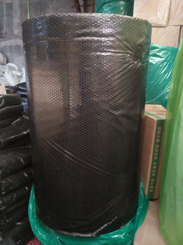 40" X 100M BUBBLE WRAP CLEAR | BLACK | VERMATEX